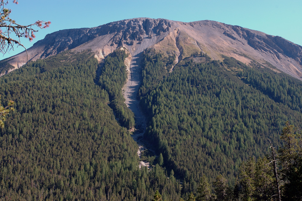 Landschaft am Ofenpass. Schweizer Nationalpark.
Schlüsselwörter: Landschaft, Ofenpass. Schweizer Nationalpark