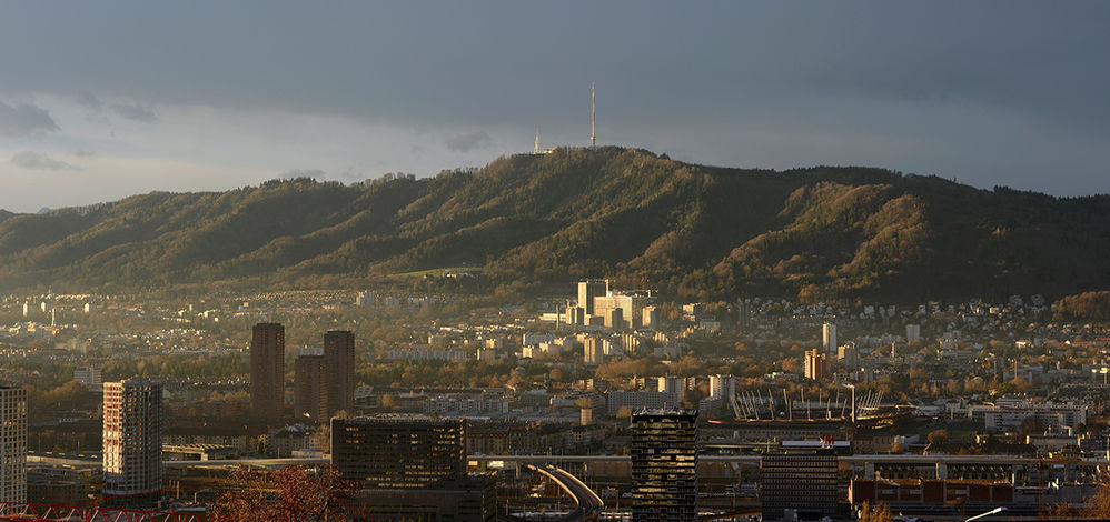 Uetliberg von der Waid aus
