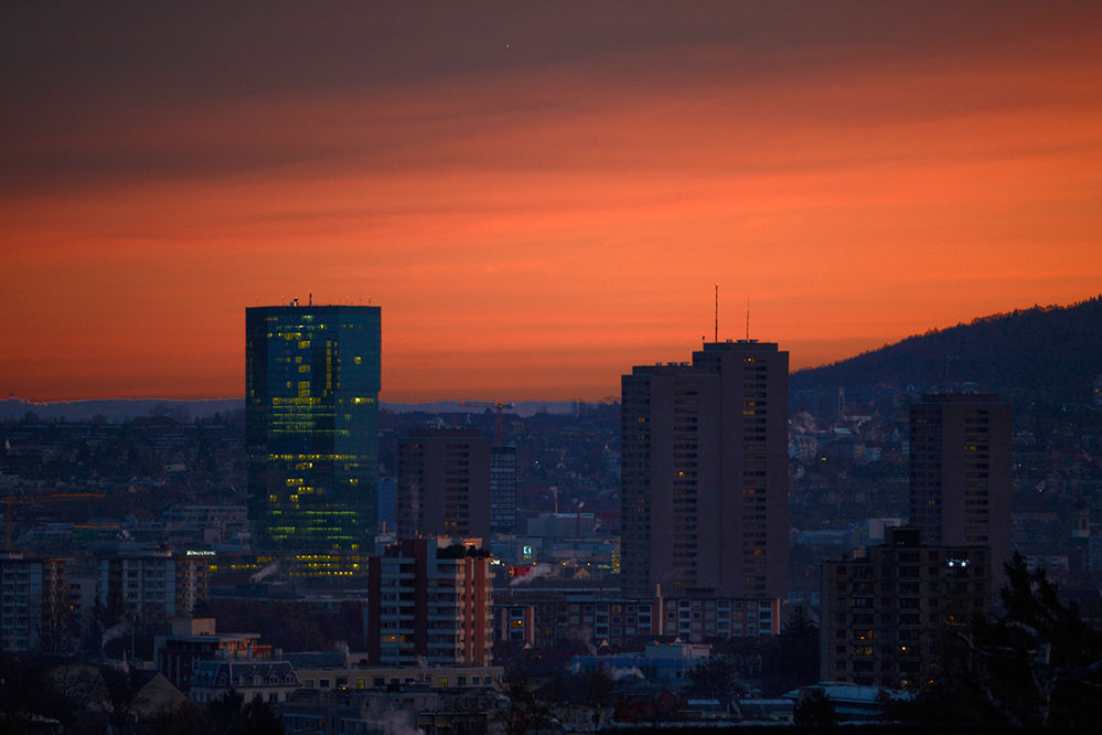 Primetower im Morgenlicht
