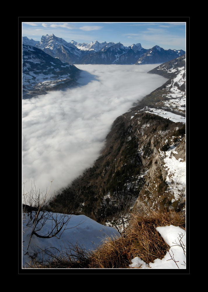 Nebelmeer über dem Walensee
Schlüsselwörter: Nebelmeer, walensee, Schweiz
