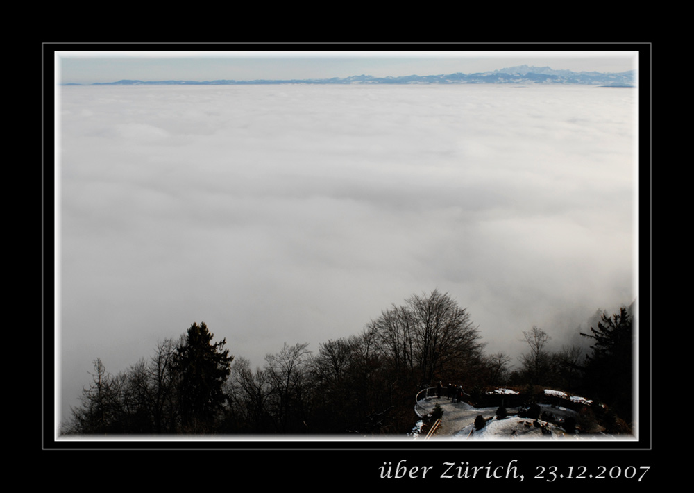 Nebelmeer Uetliberg Dezmber 2007
Schlüsselwörter: Nebelmeer, Uetliberg, Schweiz