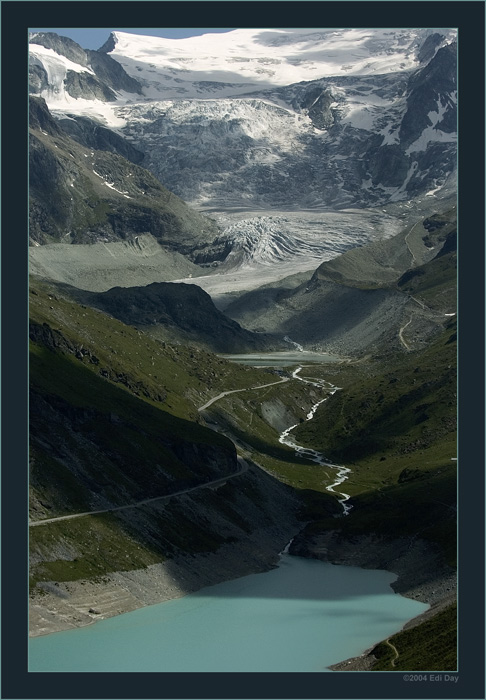 Lac de Moiry
bei Grimenz, Val d'Annivier, Wallis
Schlüsselwörter: Lac de Moiry, Val d'Anniviers, Wallis