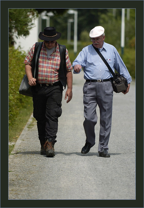 Heinz Cirkel und Kurt Hupke
