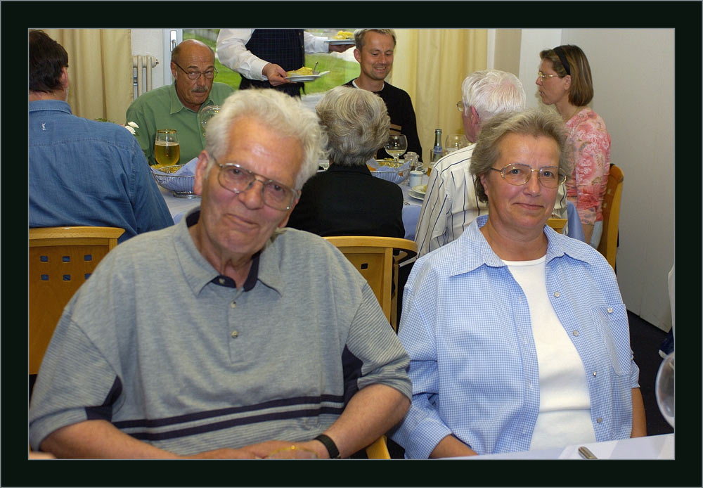 Fred Stolzenburg mit Frau
