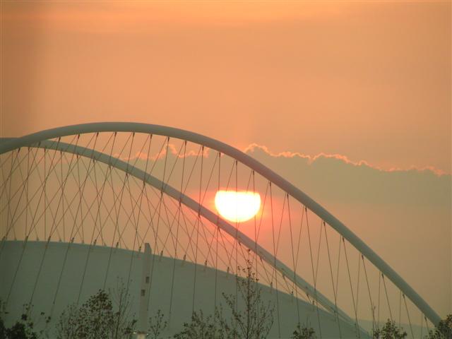 Paralympics Athen
Herrliche Abendstimmung während den Paralympics 2004 in Athen 
