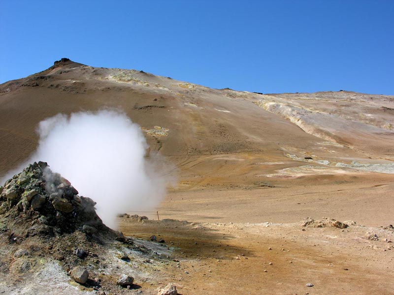 Námafjall Hverir - Island
