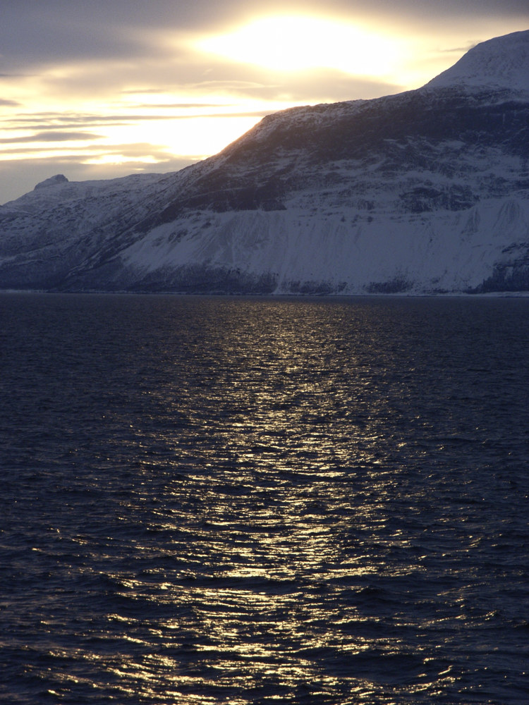 WINTERLICHE MORGENSTIMMUNG ÜBER DEM POLARKREIS
Schlüsselwörter: REISEN, NORWEGEN, HURTIGRUTENRR