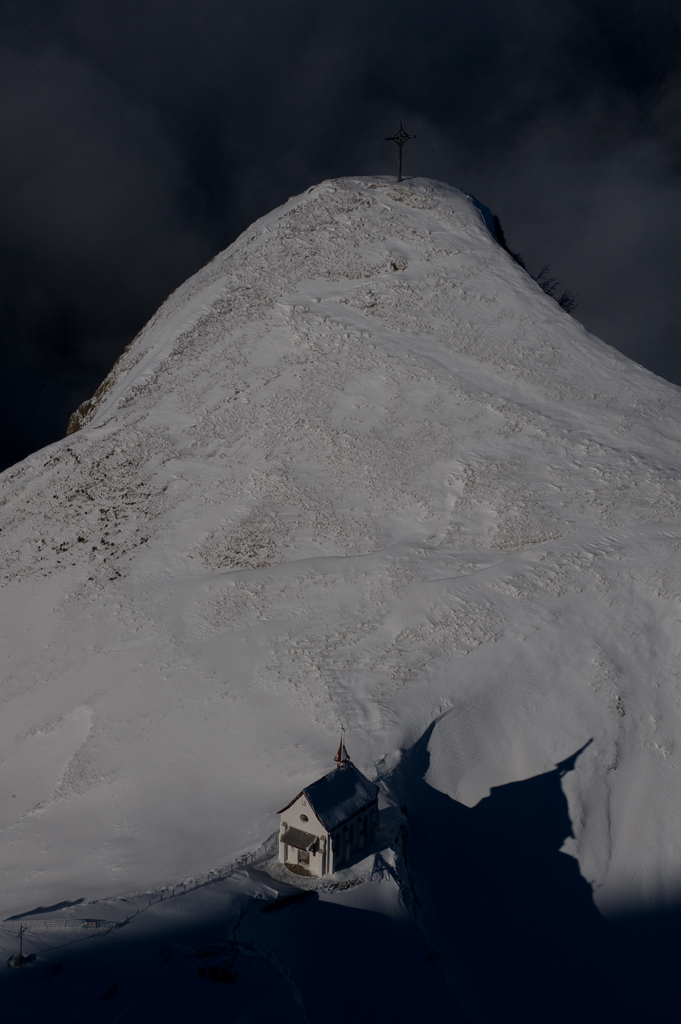 Blick vom Pilatus im Winter
